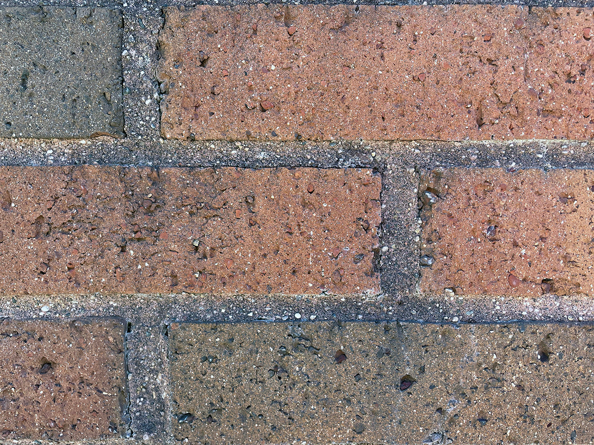Free Red and Brown Brick Wall Texture Stock Photography