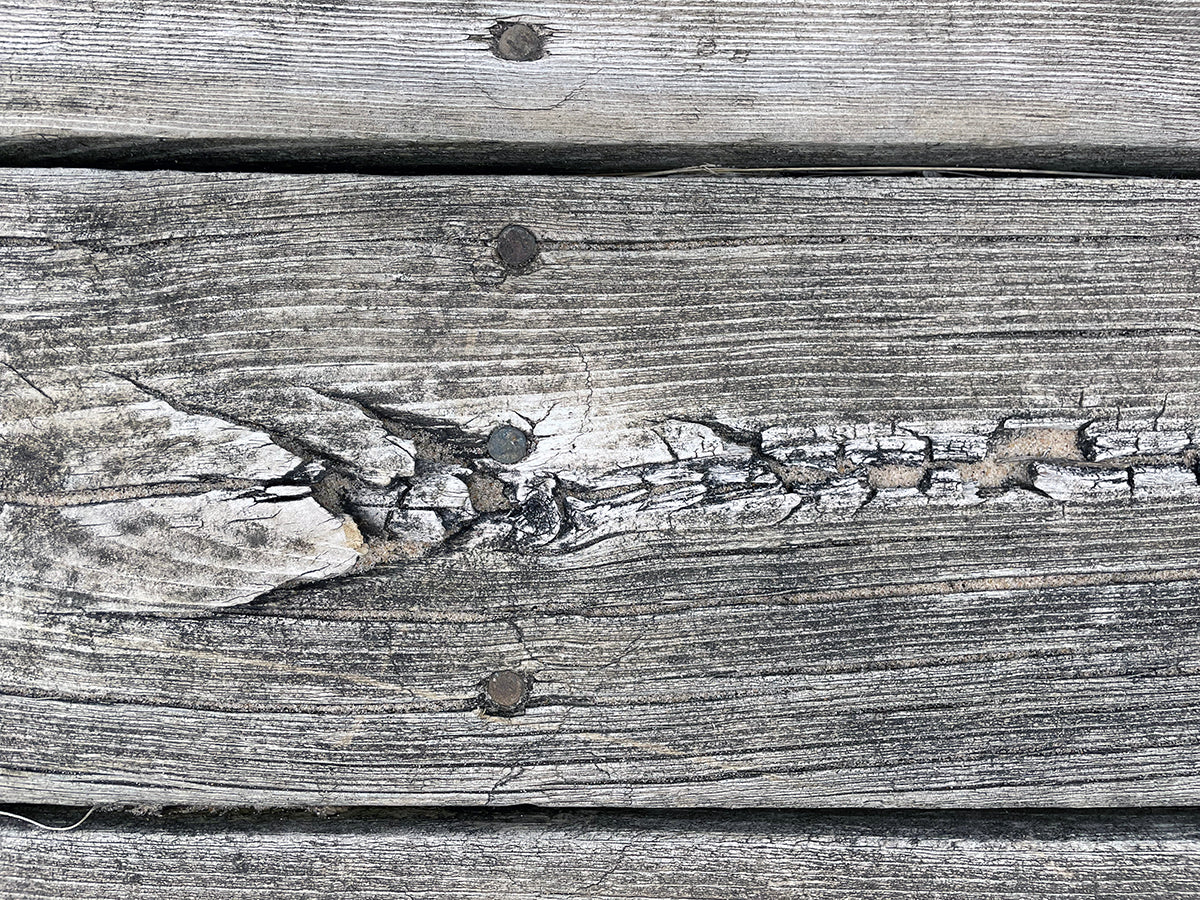 Free Cracked Wooden Planks Stock Photography