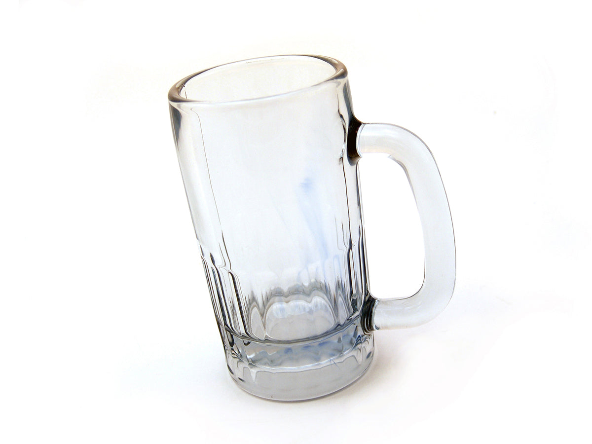 Free Empty Glass Beer Mug Stock Photography
