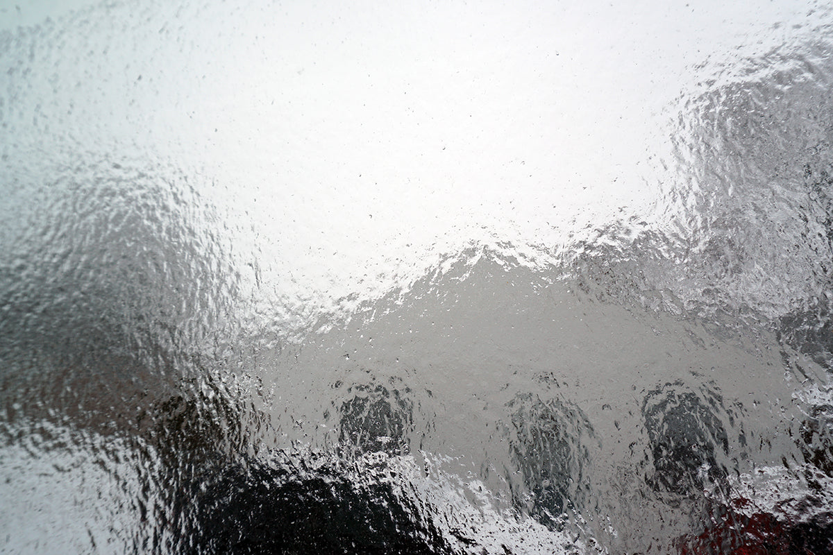Free Obscured Winter View Through Ice Stock Photography
