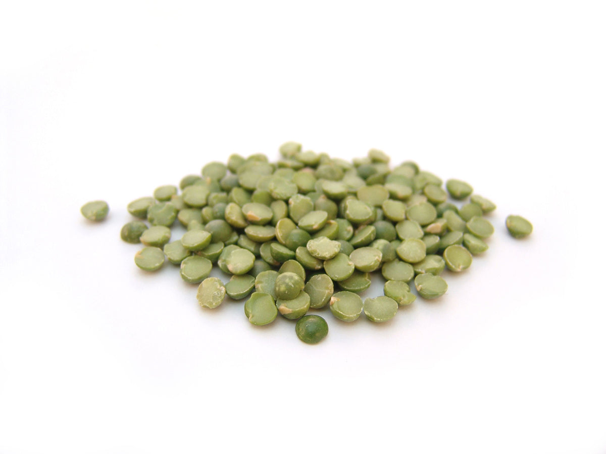Free Pile of Green Split Peas Stock Photography