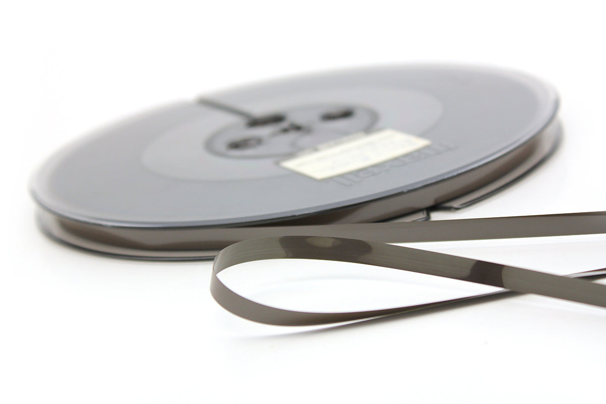 Free Vintage Reel-to-Reel Magnetic Tape Stock Photography