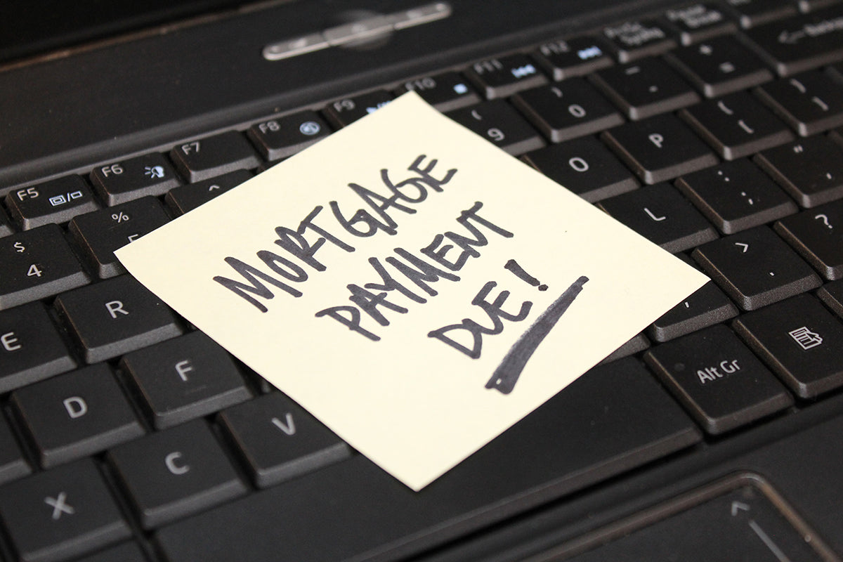 Free Mortgage Payment Due Reminder Stock Photography