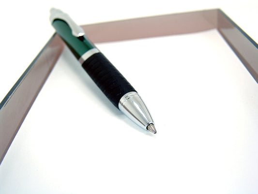 Free Close-Up of Pen on Handwritten Budget Sheet Stock Photography