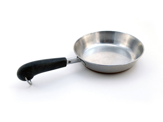 Free Metal Frying Pan Side Angle Stock Photography