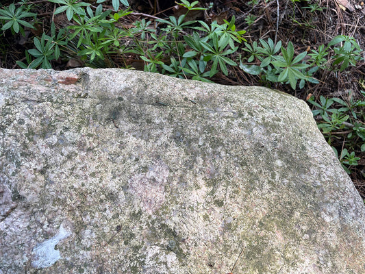Free Weathered Stone Surface with Pink Hues Stock Photography