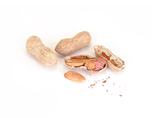 Free Cracked Peanut Shells Stock Photography