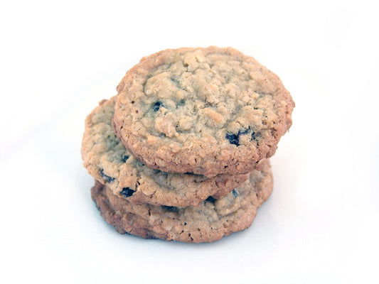 Free Stacked Oatmeal Cookies Stock Photography