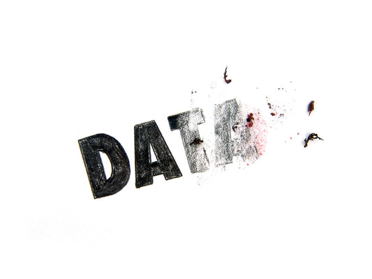 Free DATA Being Erased with Pencil Stock Photography