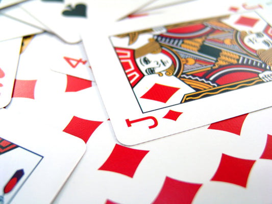 Free Jack of Diamonds Playing Card Close-Up Stock Photography