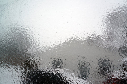 Free Obscured Winter View Through Ice Stock Photography