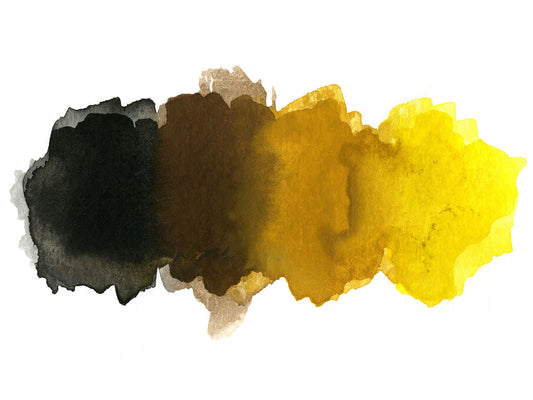 Free Dark to Bright Yellow Gradient Stock Photography