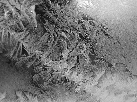 Free Frost Crystals Close-Up Stock Photography