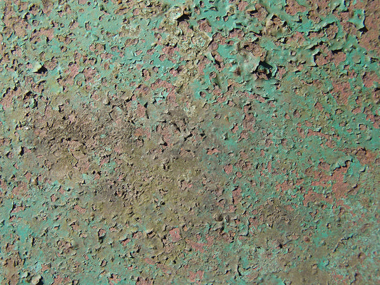 Free Rust and Paint Corrosion Detail Stock Photography