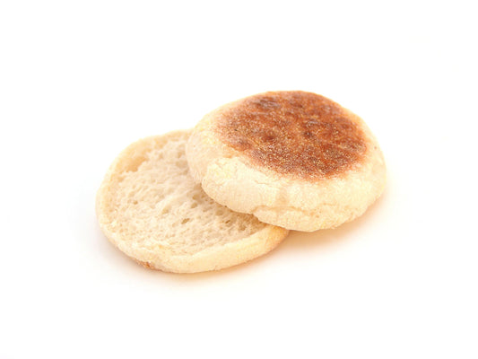 Free Split English Muffin Stock Photography