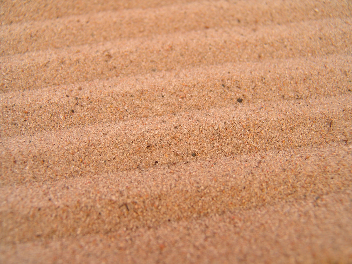 Free Even Rippled Sand Surface Stock Photography