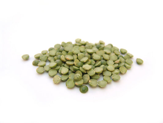 Free Pile of Green Split Peas Stock Photography