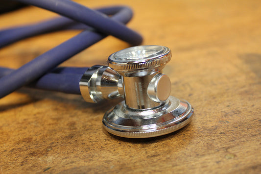 Free Stethoscope Close-Up on Desk Stock Photography